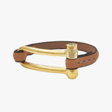 Koa Shackle Bracelet