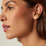 Boucle d'oreille ronde
