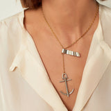 Anchor Slim Chain Necklace