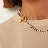Logbook chain necklace