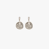 Boucles d'oreilles créoles Monnaie Acropole