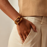 Alazán Leather Bracelet