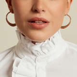 Boucles d'oreilles créoles Miel
