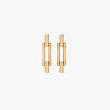 Slim Plumb Earrings