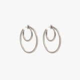 Hoop earrings Sunset