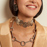 Choker Moneda Gladiador