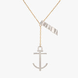 Anchor Slim Chain Necklace