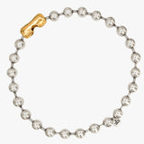 collier chaîne Boules Mix