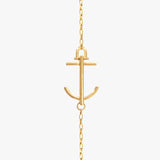 Anchor Slim Chain Bracelet