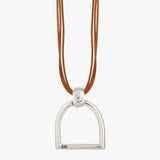 Collier étrier Collier cuir