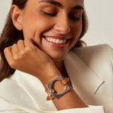 Aldaba Leather Bracelet