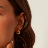 Oatmeal Earrings