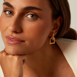 Ascot Stirrup Earrings