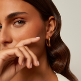 Queen Hoop Earrings