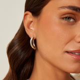 Queen Hoop Earrings