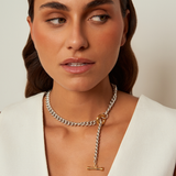 Logbook chain necklace