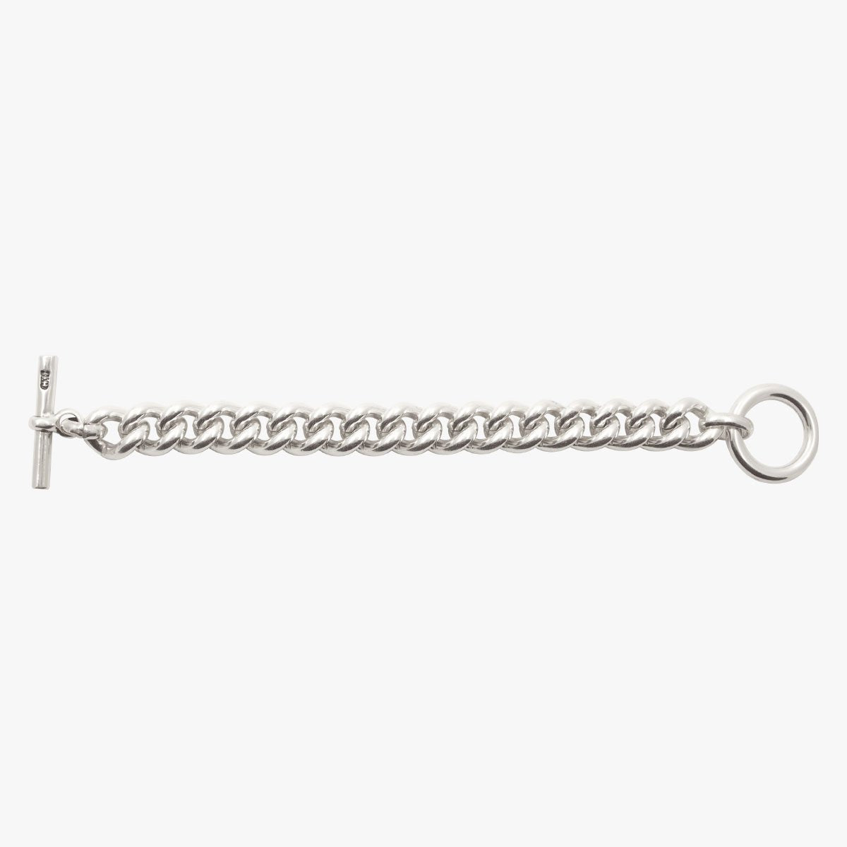 Foto de Detalle de Pulsera en baño de Plata de CXC