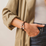 Braided Shackle Bracelet