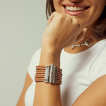 Pulsera Bisagra Cuero