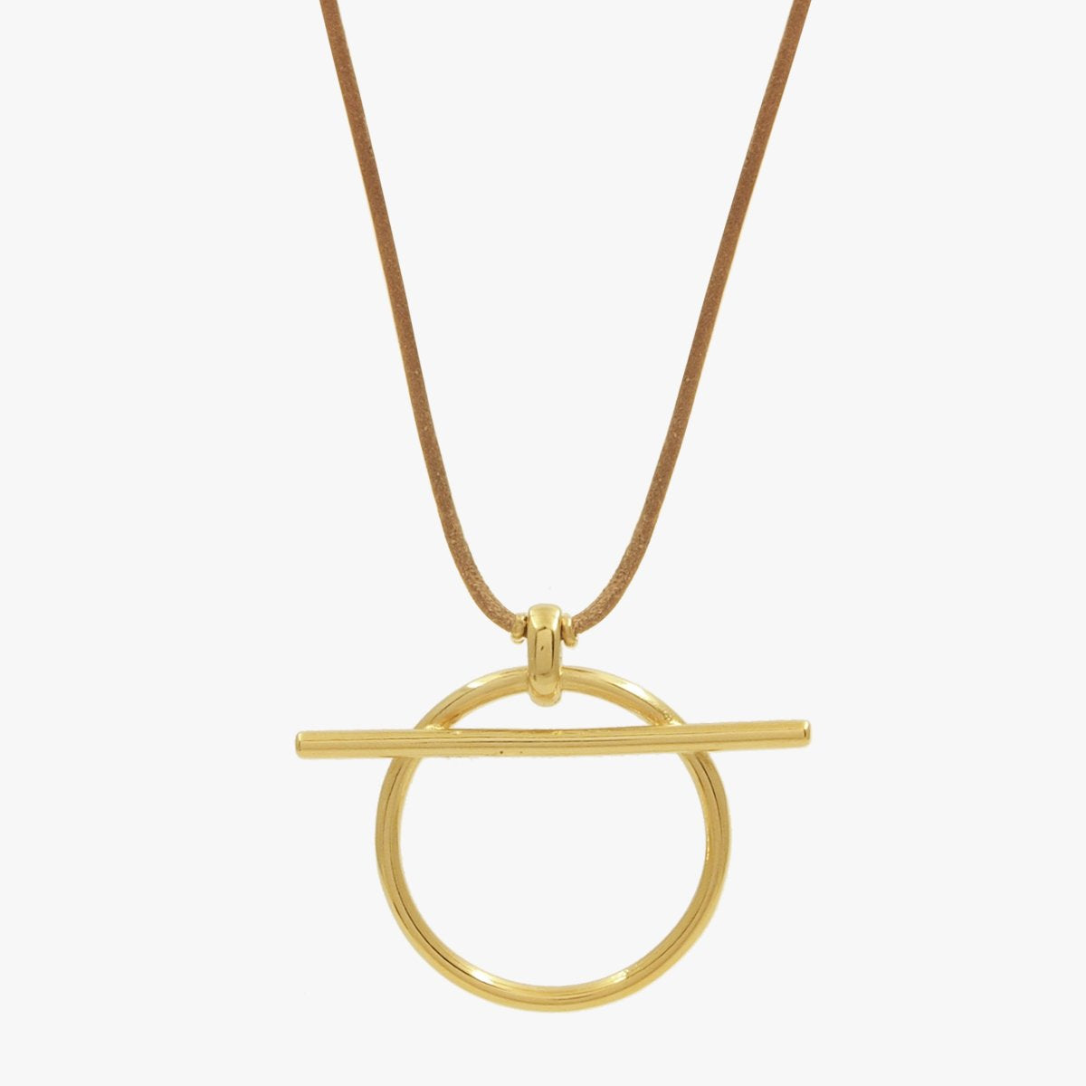 Foto de Detalle de Collar en baño de Oro de CXC