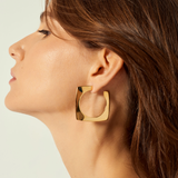 Aldaba Slim Hoop Earrings