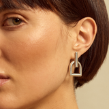 Ascot Stirrup Earrings