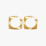 Aldaba Slim Hoop Earrings