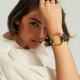 Pulsera Omega Big Cuero