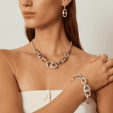 Pulsera cadena cierre calabrote