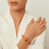 Braided Cord Shackle Bracelet