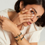 Pulsera Estribo Ascot Cuero