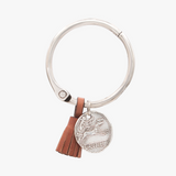 Pulsera Anilla Moneda Gladiador Borla