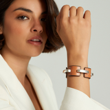 Pulsera Cuero Puente Brooklyn
