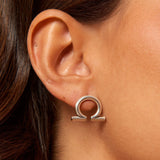 Boucles d'oreilles mini Esencia Omega