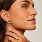 Boucles d'oreilles mini Esencia Omega