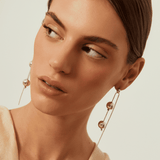 Orecchini lunghi Sfere