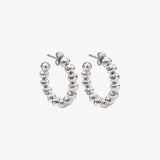 Boucles d'oreilles anneau Boules