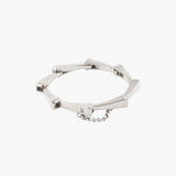 Foto de Detalle de Pulsera en baño de Plata de CXC