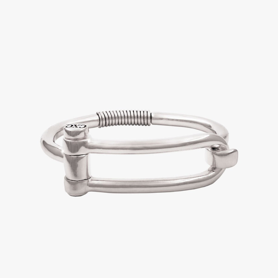 Foto de Detalle de Pulsera en baño de Plata de CXC