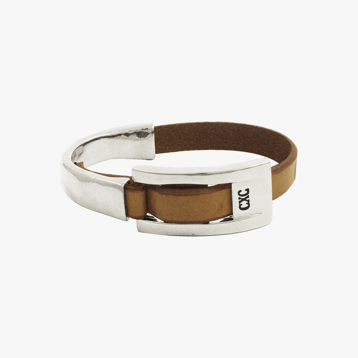 Foto de Detalle de Pulsera en baño de Plata de CXC