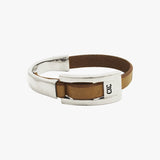 Foto de Detalle de Pulsera en baño de Plata de CXC