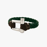 Pulsera Grillete Trenzado