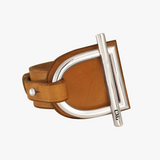 Pulseira Estribo Couro