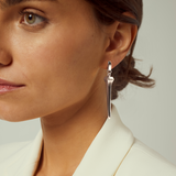 Orecchini a chiodo con diamante