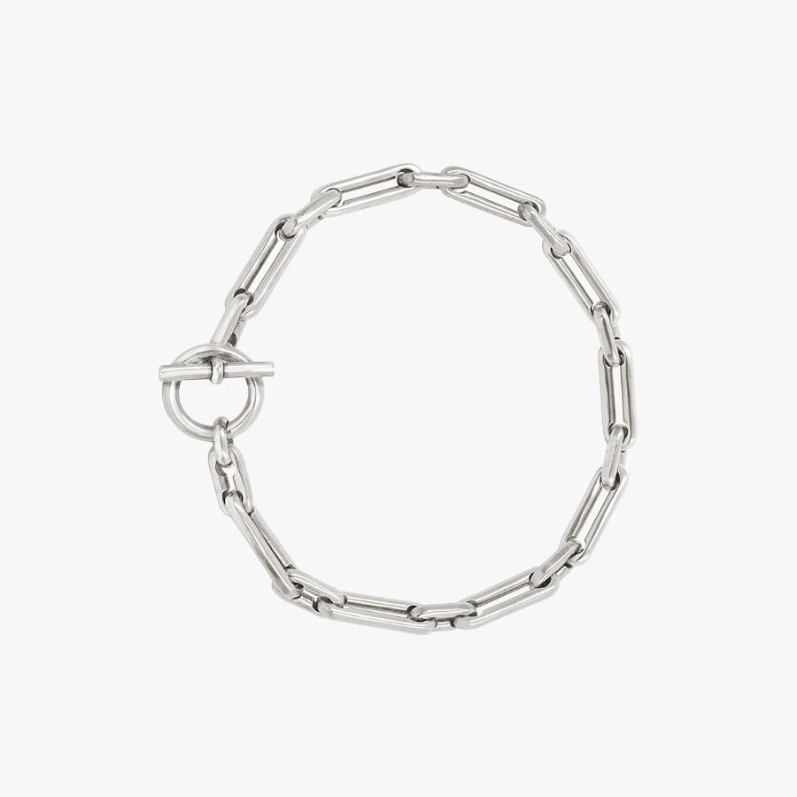 Foto de Detalle de Collar en baño de Plata de CXC